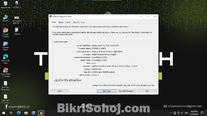 Core i5 Desktop Computer with Rgb Gaming Casing